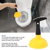 Rubber Cup Mini Plunger Strong Anti-Slip Hand Toilet Bath Sink
