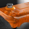 eXtremeRate Clear Orange Custom Faceplate Back Plate Shell for Steam
