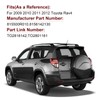 PIAOYUE- For 2009 2010 2011 2012 Toyota RAV4 Halogen Tail