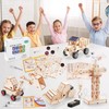STEM Kits for Kids Ages 8-10 10-12, Wood Building Crafts