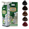 JISKG Beirou Bubble Plant Hair Dye Shampoo, Natural Plant Extract