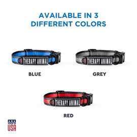 Therapy Animal Collar (Extra Large, Red)