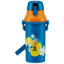 Skater straight drinking water bottle purawantatti Bottle 480ml Snoopy Movie PSB5SAN