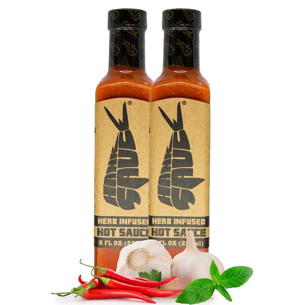 Hank Sauce Herb-Infused Hot Sauce - Versatile Hot Pepper Sauce