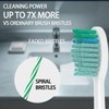 Replacement Heads Compatible with TAO Clean Electric Toothbrush, Green