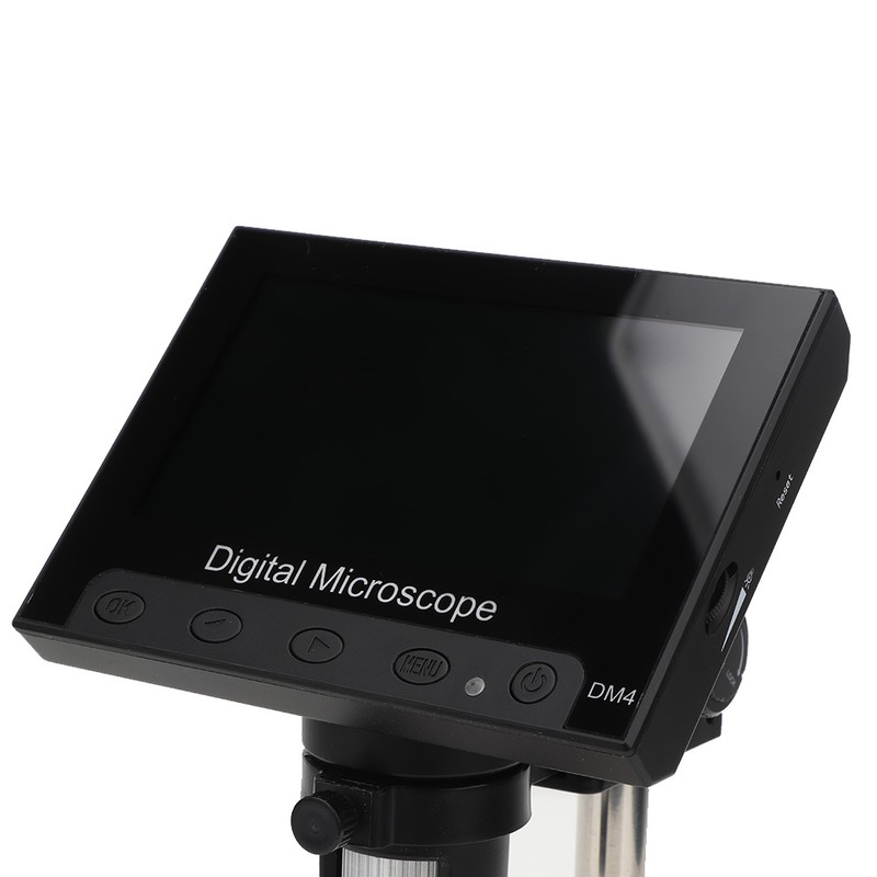 4.3" 1000X HD LCD Monitor Electronic Digital Video Microscope LED