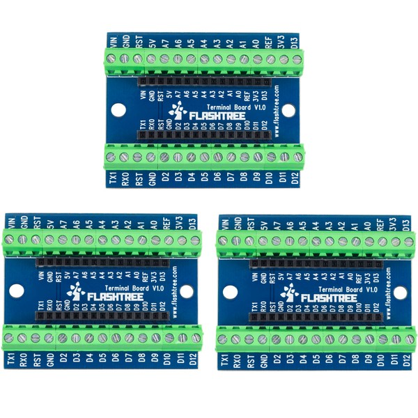 3pcs for Nano Breakout Board Terminal 3.81mm / 0.15" Expansion