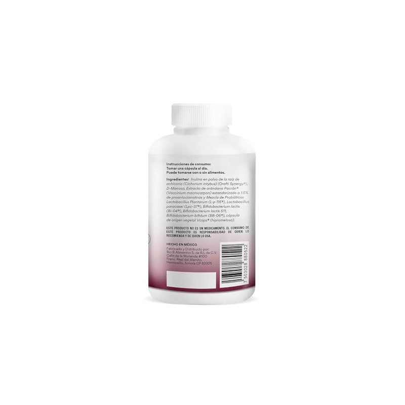 Probióticos Women 50 Billones Bio B Frasco con 60 cáps