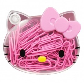 Kitty Cat Paper Clips 90EA Set with Adorable Plastic Case - Stylish Office Supplies, Perfect for Organizing Documents, School Projects, Gifts for Kids & Adults, Easy to Use, Sturdy & Durable Design