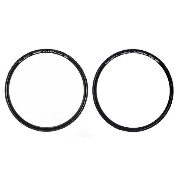 Kase Skyeye 77mm Black Mist 1/4 Magnetic MC Optical Glass
