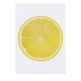 'Lemon Slice' Temporary Tattoo - Water Resistant, Skin-Safe, Non-Toxic Transfer (TO00031176)