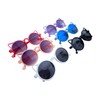 BlinkRite Trendy Round-Shaped LIttle Devil Cat Ear Sunglasses for Girls