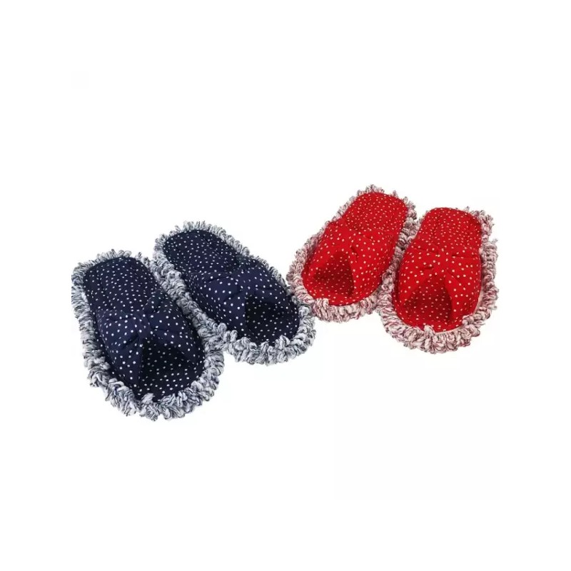 청소거실화 기획상품 도트 추천 리본 [블루] Recommended Dot Ribbon for