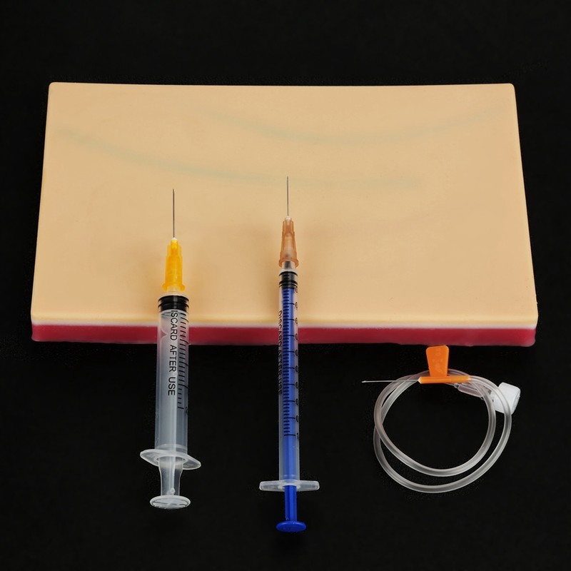 Injection Suture Training Human Skin Pad Repeated Model for Student