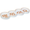 SAN4422 Funny Dinnerware, Korean Style, Plate, Plate, Massoyo, Quartet, Gift,