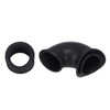 2pcs Air Intake Manifold Boot Rubber Hose Replacement for CT70‑K0