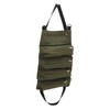 Car Back Seat Tool Storage Bag Canvas Garden Foldable Roll