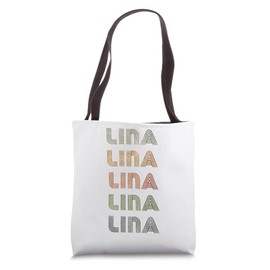 Love Heart Lina Tee Grunge/Vintage Style Black Lina Tote Bag