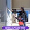 Spray Window Squeegee with 60" Extension Pole, Window Cleaning Squeegee