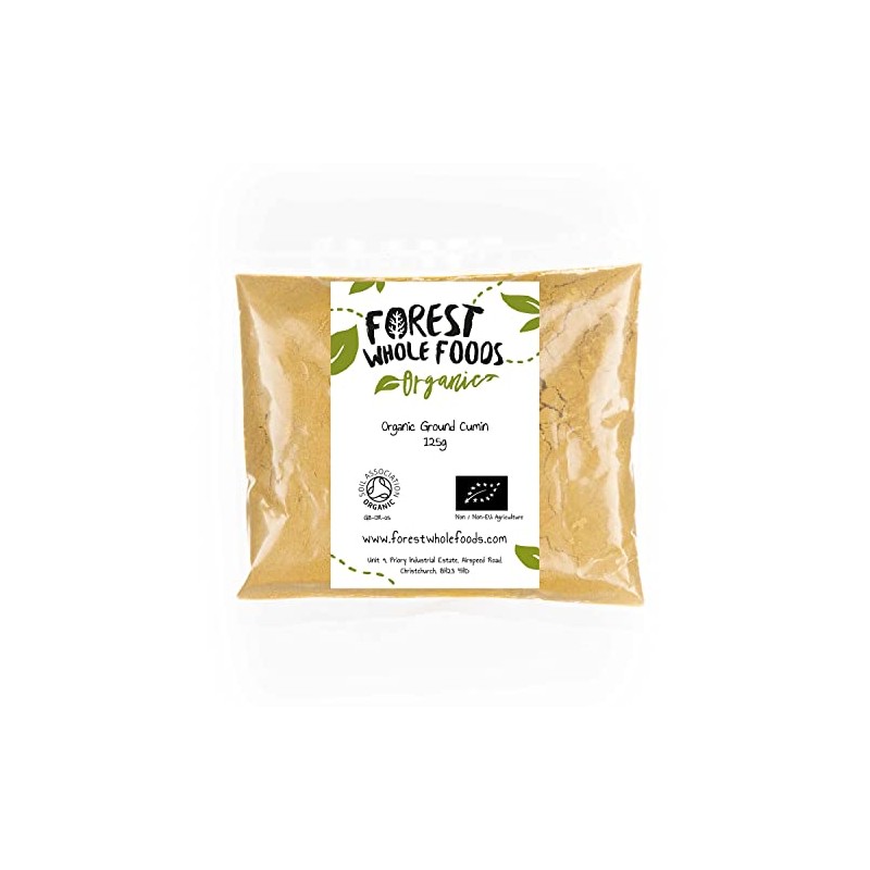 Forest Whole Foods Organic Ground Cumin (125g)