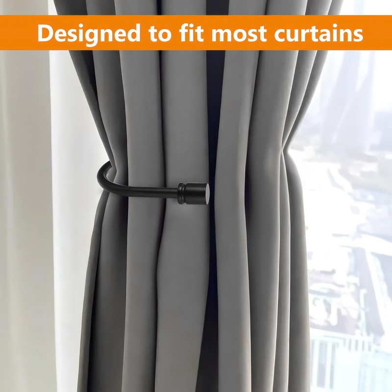 XxinXrong2 Pcs Curtain Drapery Holdbacks, Curtain Tie Backs, Curtain Tieback