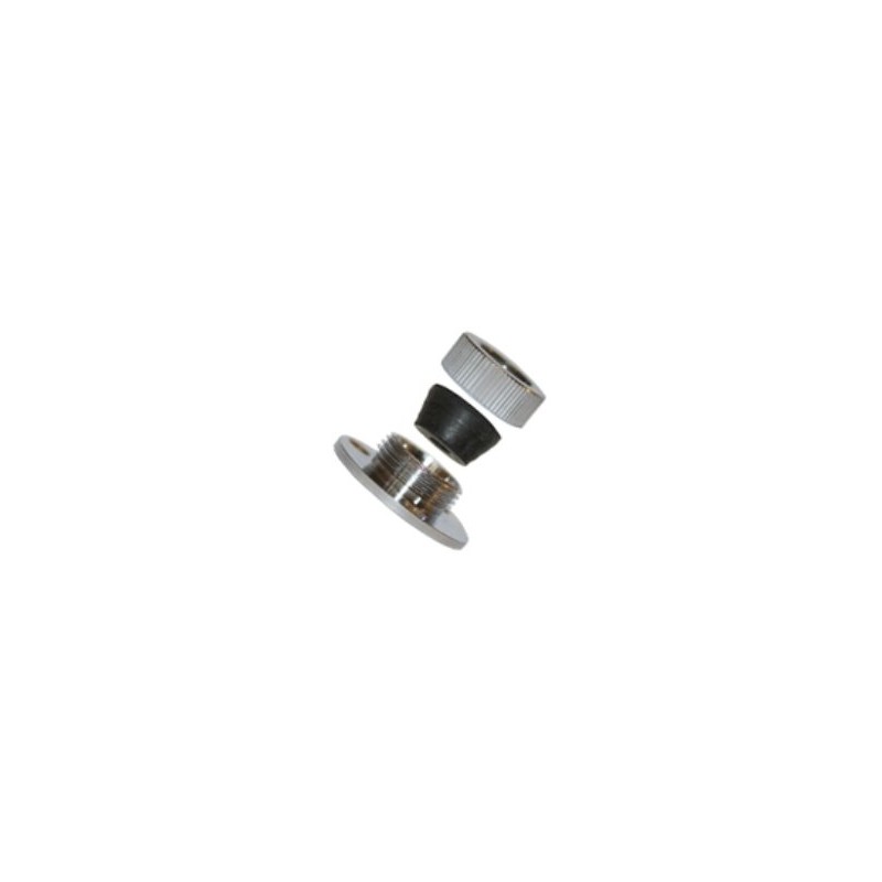 Deck Cable Gland - Chrome (6mm)