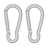 LESHIRY Large Carabiners Keychain 3" Aluminum D Shape Premium Durable