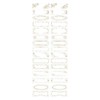 MST-FA39-B Masking Tape with Water-Based Pen, Flake Type, Title, Notebook,
