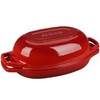 EDGING CASTING Enameled Cast Iron Oval Dutch Oven Pot with