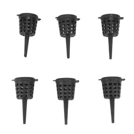 100Pcs Bonsai Fertilizer Box, Portable Plant Fertilizers Baskets with Lid for Potted Plants Orchid