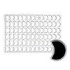 Thermo Cookie Cutting Sheet 1-7/8" Crescent (1/2 Moon) 78/Sheet