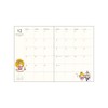 Sunstar Stationery Ado Mizumori Planner, 2026 Weekly B6, Pink S2959038