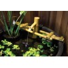 Aquascape Poly-Resin Spitter: Adjustable Pouring Bamboo Fountain