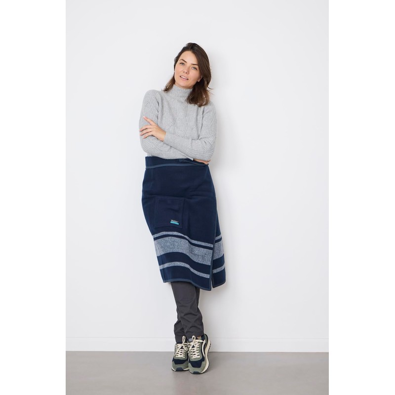 NorSari ‘The Wearable Blanket’, The Ivy League Stripe, Navy &