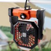 Outdoor Portable Fan Stepless Speed Control High Wind Fan Camping