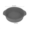 Forma Redonda de Silicón de Molde de Torta 9 Pulgadas