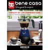 Bene Casa Blue Portable Electric Espresso Maker/Cafetera, 1-3 Cups/Shots (1,