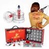 Hansol Professional Cupping Therapy Equipment Set with pumping handle 19