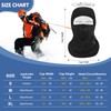 WERMSOCK Heated Ski Mask, Heated Balaclava Face Mask, Windproof Black