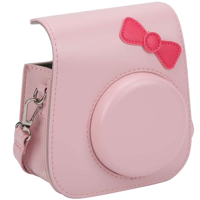 PU Leather Antidrop Retro Shoulder Protective Camera Bag Pouch for