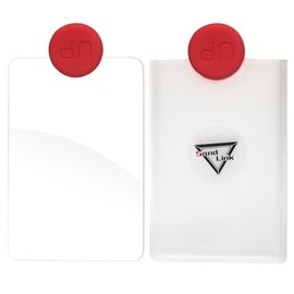 Lupa de portafolios 3X – Mini lente Fresnel, cubierta de PVC, iniciador de fuego, instrucciones de lectura para medicamentos, para letra pequeña, mapas, teléfonos, libros (paquete de 2)