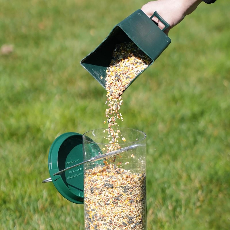Anti Squirrel Bird Feeder | Metal Hangable Mesh Outdoors Weight