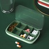 알약 간편 통 분리형 휴대용 보관함 여행용 비타민 Portable Pill