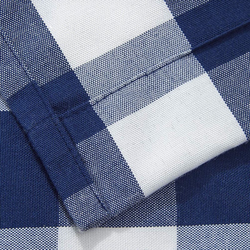 Vctops - Cortinas con diseño de búfalo, color blanco y