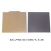 Double Sided Texture PEI Sheet Flexible Magnetic Build Plate 3D