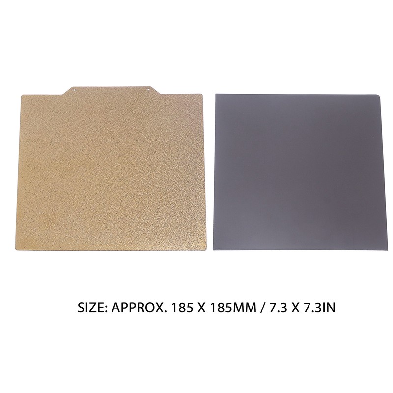 Double Sided Texture PEI Sheet Flexible Magnetic Build Plate 3D