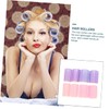 FOMIYES 16Pcs Self Grip Hair Rollers for Home and Salon