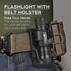 FandyFire Tactical Flashlight High Lumens with Holder, Single Mode 1200