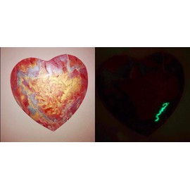 Polyment luminous powder colour powder Glow powder, afterglow pigments, self-luminous colour pigments, glow in the dark (green, blue, yellow, purple, green-blue, red).