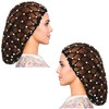 MTLEE 2 Pieces Snoods for Women Hair Mesh Crochet Hair